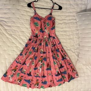 Pinup Culture, Peter Pan pirate dress, vintage, 50s, USA, 2010s, Halloween